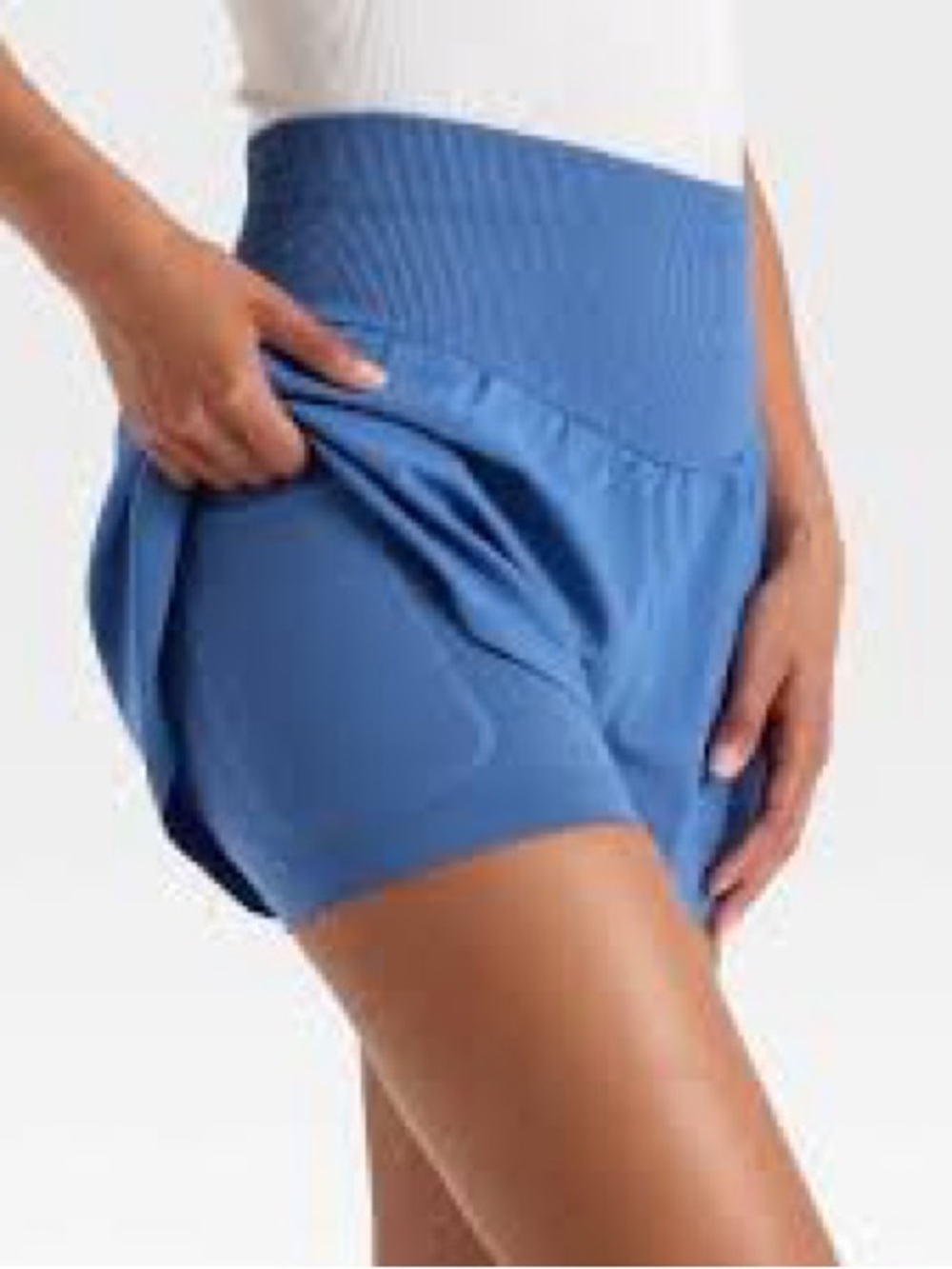 NWT- JOYLAB Women's Pleated Side Woven Athletic Shorts